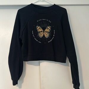 LA Trading Co cropped sweatshirt
